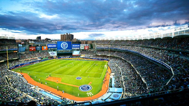 Yankee Stadium the home of New York City