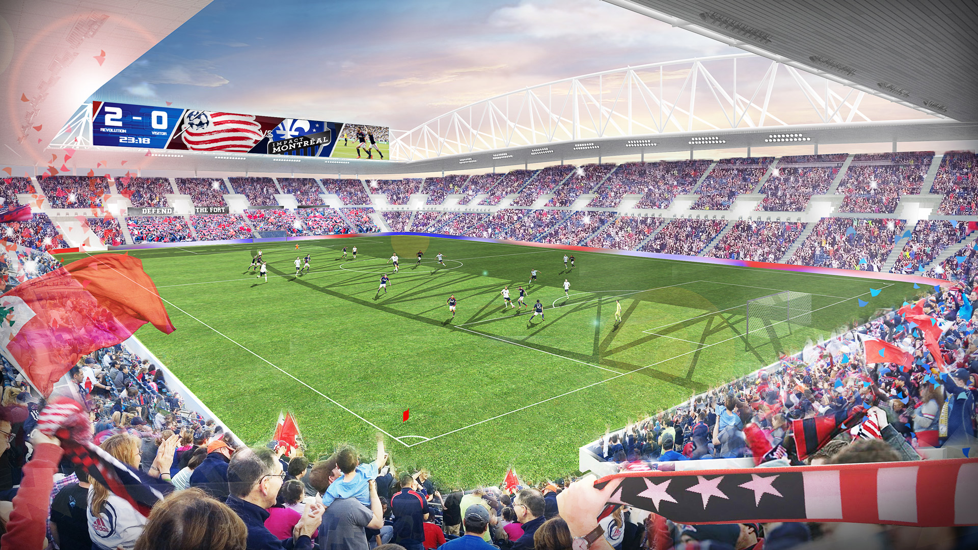 Kraft Group Could Invest $400 Million in New England Revolution Stadium -  Soccer Stadium Digest