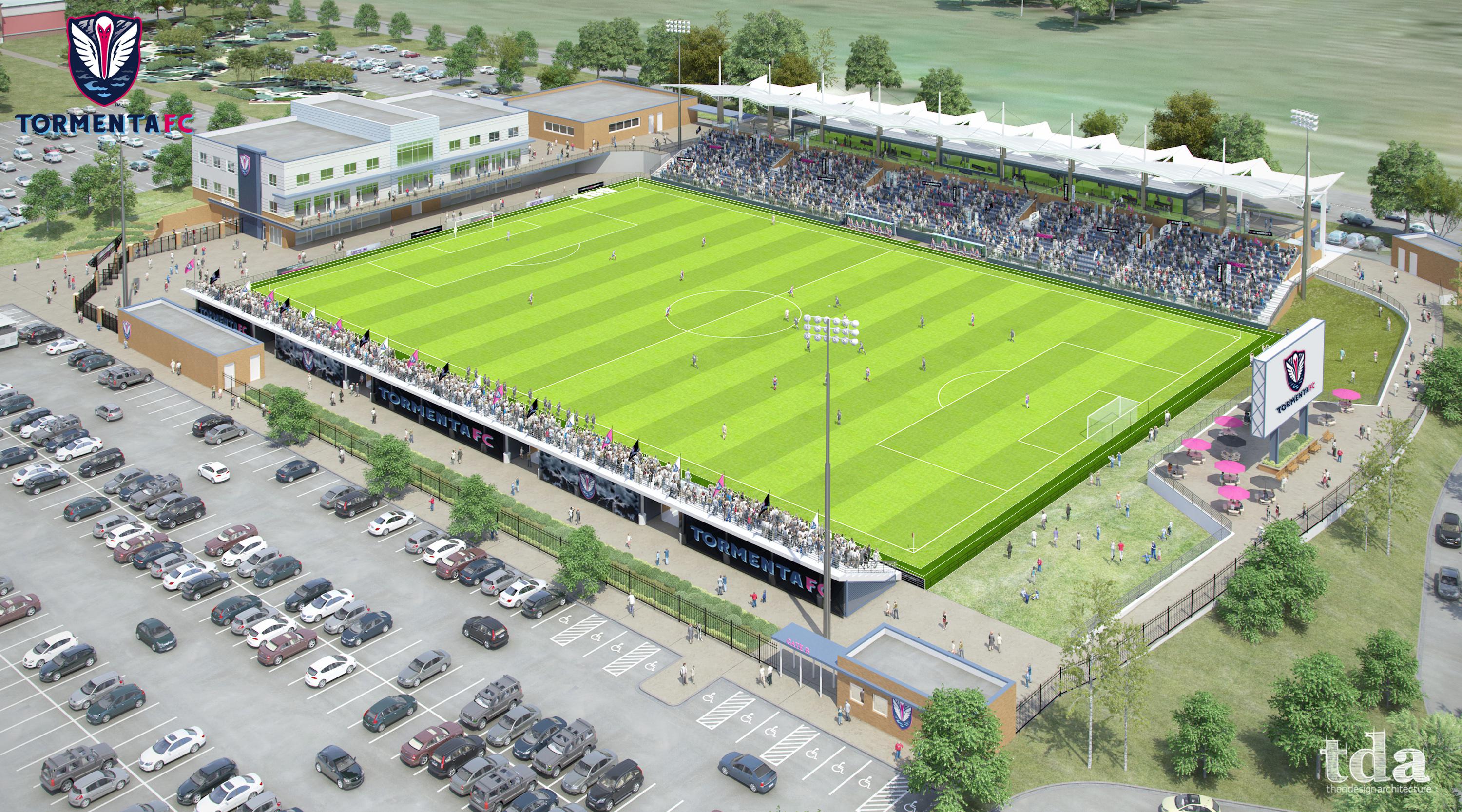 Tormenta FC Unveils Proposed Stadium Plans - Soccer Stadium Digest