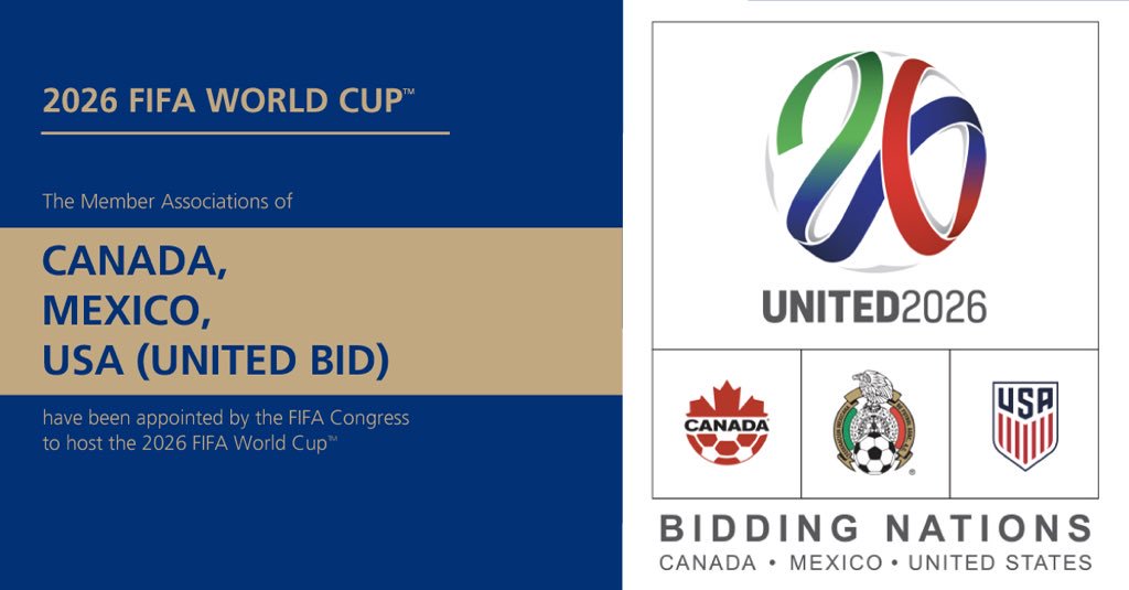 2026 World Cup coming to U.S., Mexico, and Canada: How the United 2026 bid  won out.