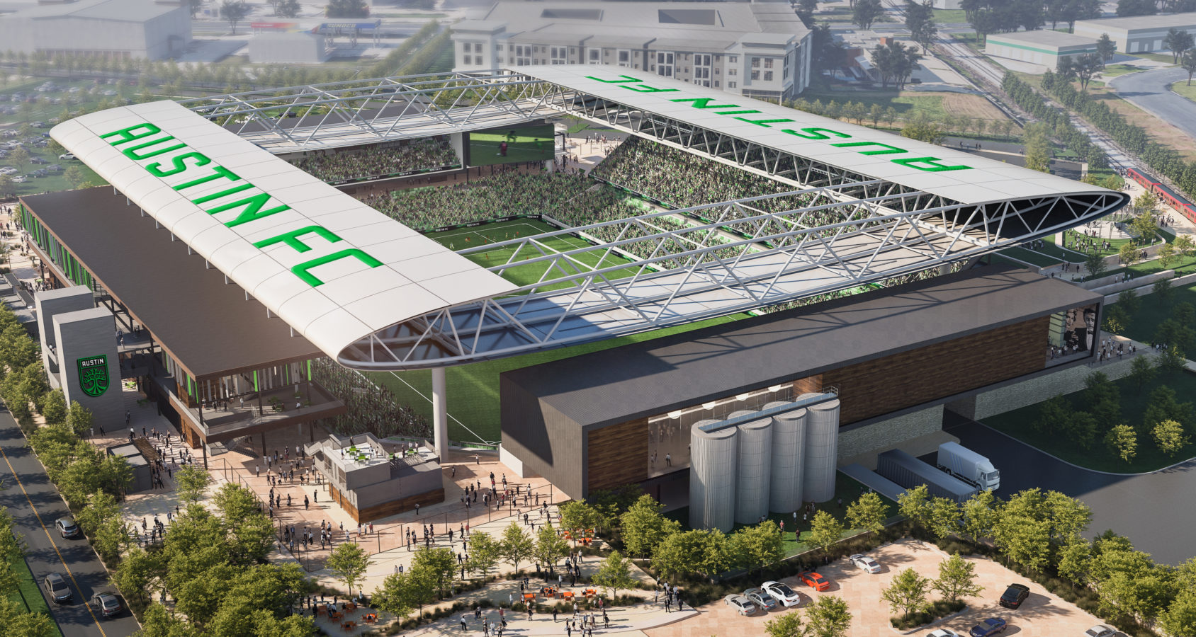 New Columbus Crew SC Stadium Plans Unveiled - Soccer Stadium Digest
