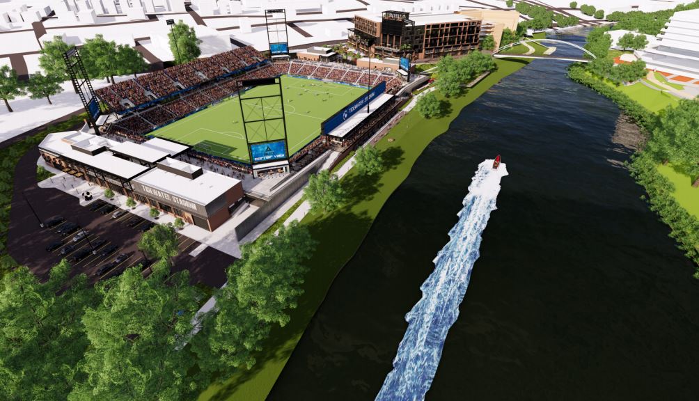 Tidewater Landing Soccer Stadium Project Moves Forward Soccer Stadium Digest