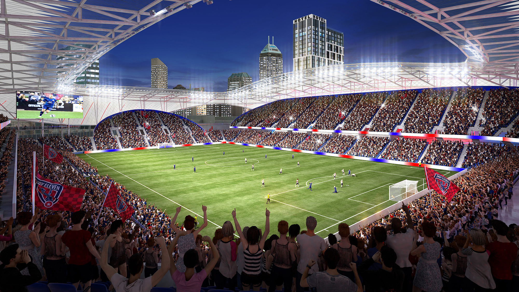 Next up for U.S. World Cup team: Arena ia - Soccer Stadium