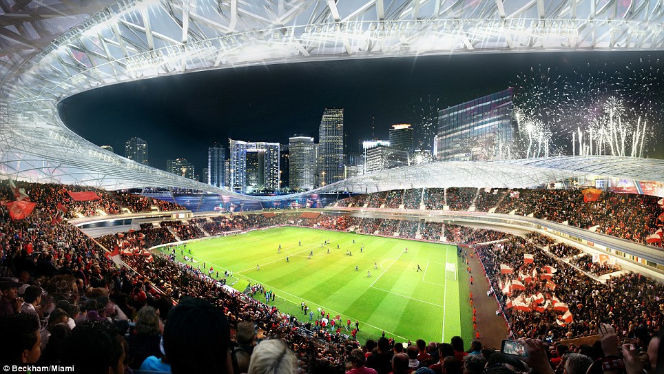 Miami MLS stadium for David Beckham