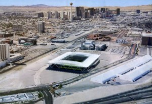 Proposed Las Vegas soccer stadium