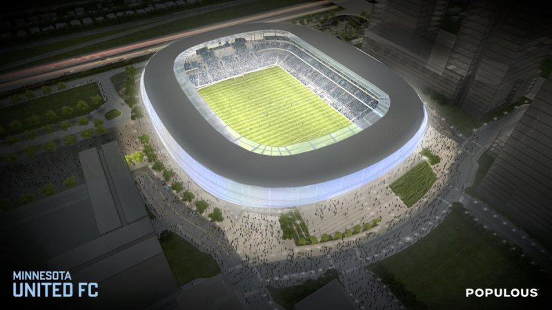 Minnesota United St. Paul MLS stadium renderings