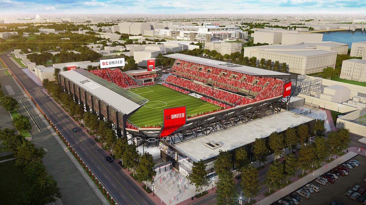 d.c. united tweaks stadium design - soccer stadium digest