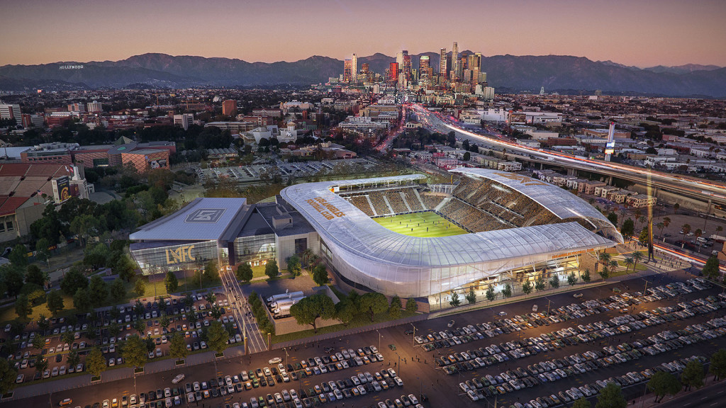 New Los Angeles FC stadium