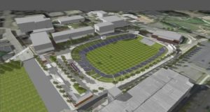 Proposed Memorial Stadium renovation