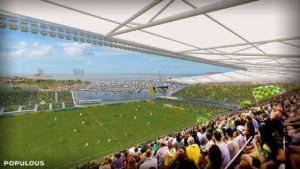 Al Lang Stadium renovation rendering