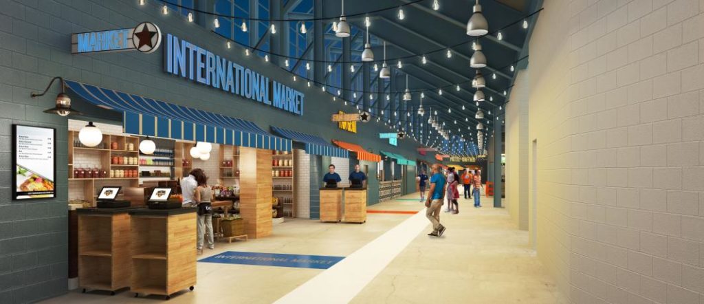 Houston Dynamo Concessions rendering