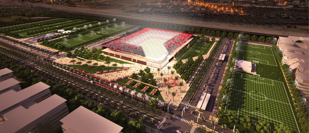 Phoenix Rising FC stadium rendering