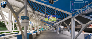 Saputo Stadium concession rendering