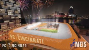 FC Cincinnati Stadium rendering