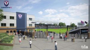 Tormenta FC stadium rendering
