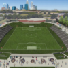 Memorial Stadium rebuild rendering