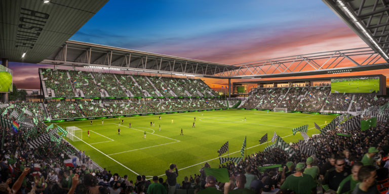 Austin FC Stadium Preview Center in the Works - Soccer Stadium Digest