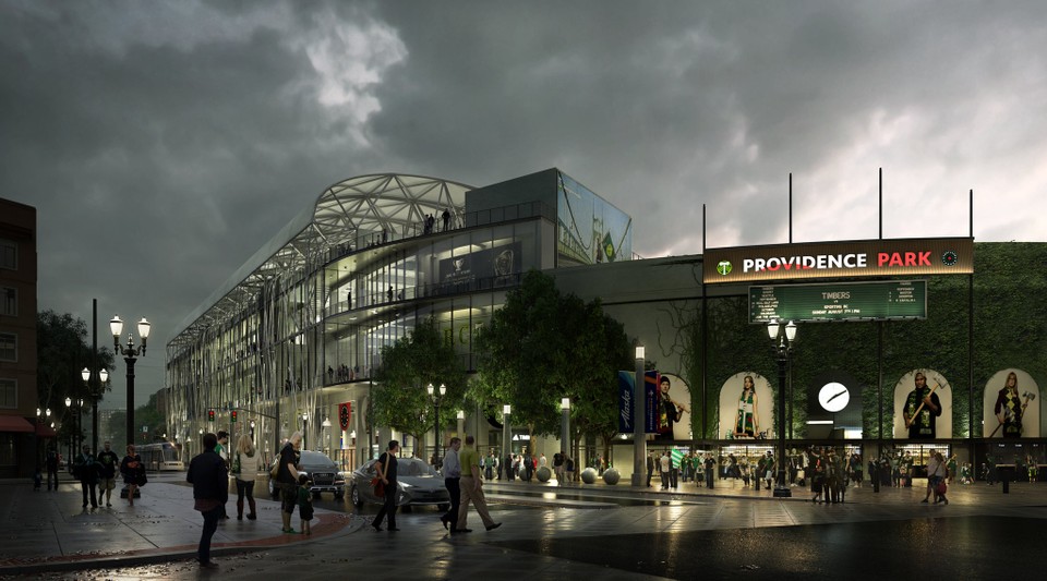 Providence Park Expansion rendering