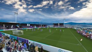 Westhills Stadium renovation rendering