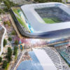 Las Vegas MLS stadium rendering Cashman Field