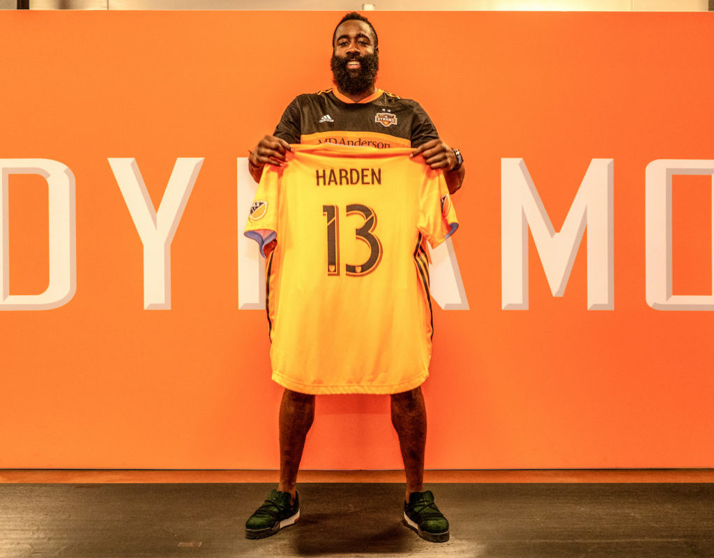 James Harden Added to Houston Dynamo, Houston Dash Ownership Group James Harden Houston Dynamo Houston Dash