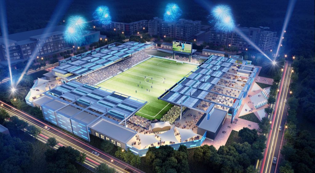 Proposed OKC Energy Stadium