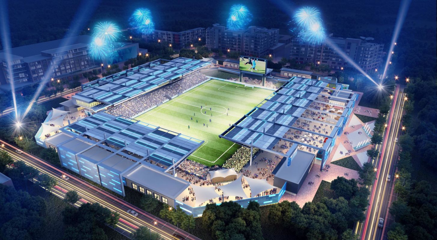 Proposed Outdoor Stadium Would Host Okc Energy Soccer Stadium Digest