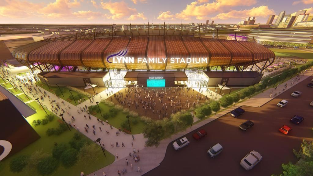 Lynn Family Stadium rendering Louisville City FC