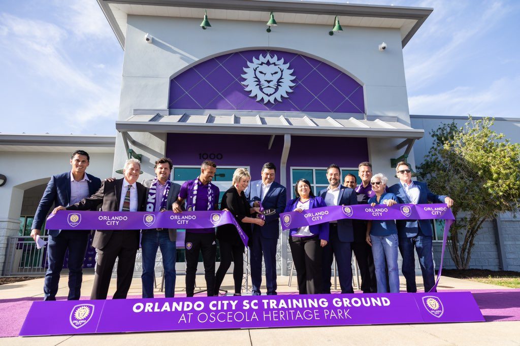 Orlando City SC Training Academy ribbon cutting