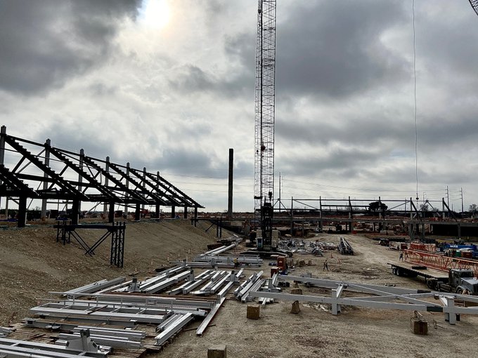 Austin FC Stadium Construction Feb 5 2020
