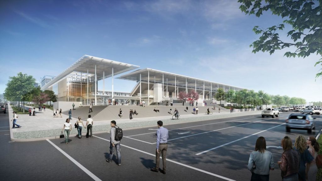 New St. Louis MLS Stadium rendering March 2020