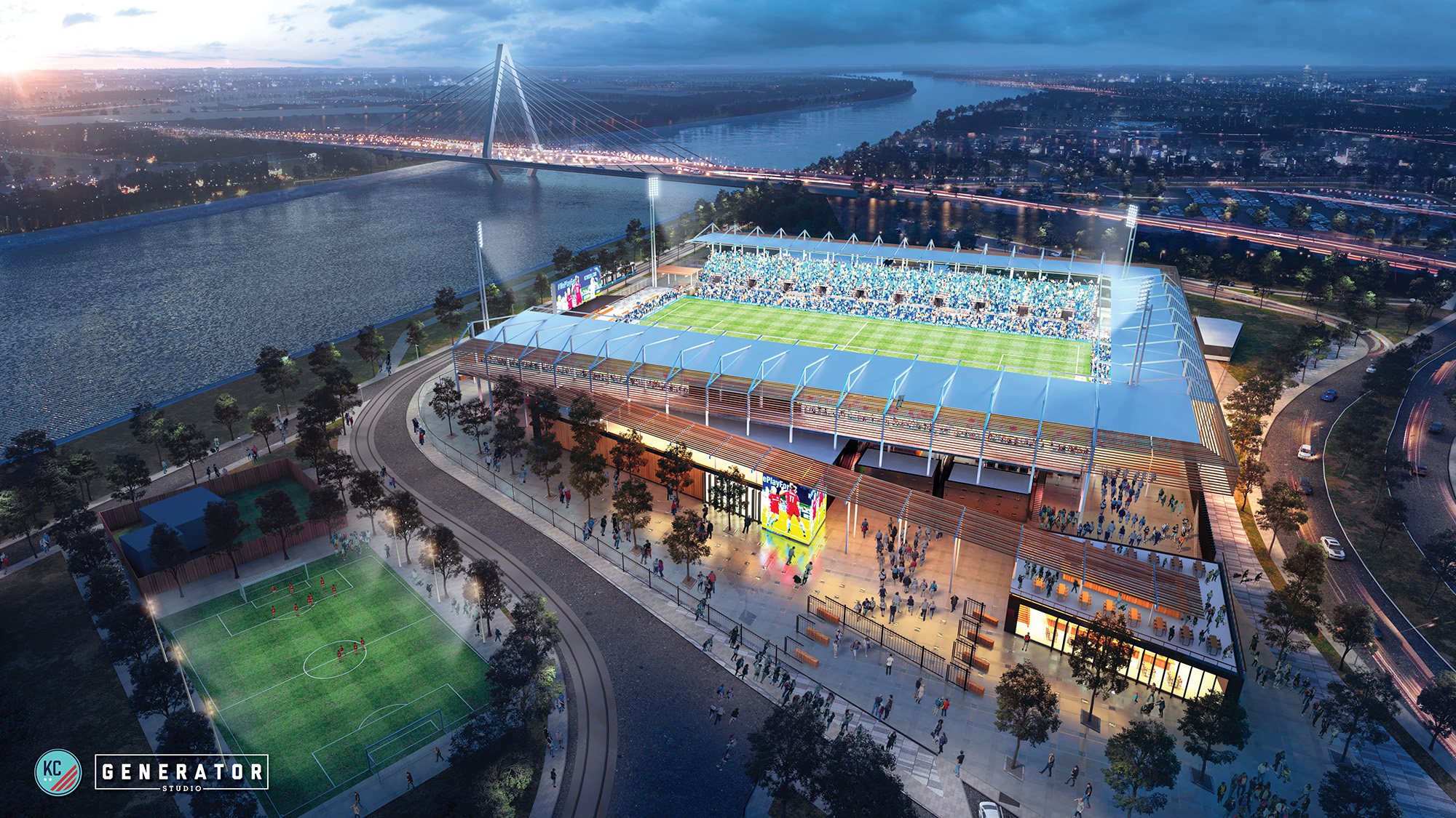 New Kansas City NWSL stadium plans unveiled Soccer Stadium Digest